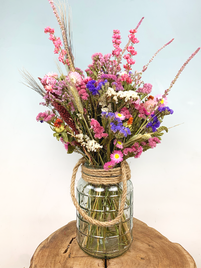 Droogbloemen boeket