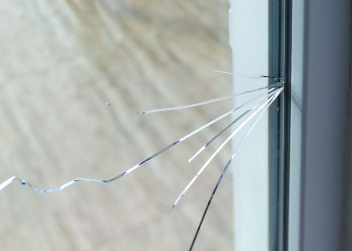 thermische breuk glas
