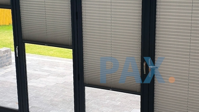 plissegordijn met magneet