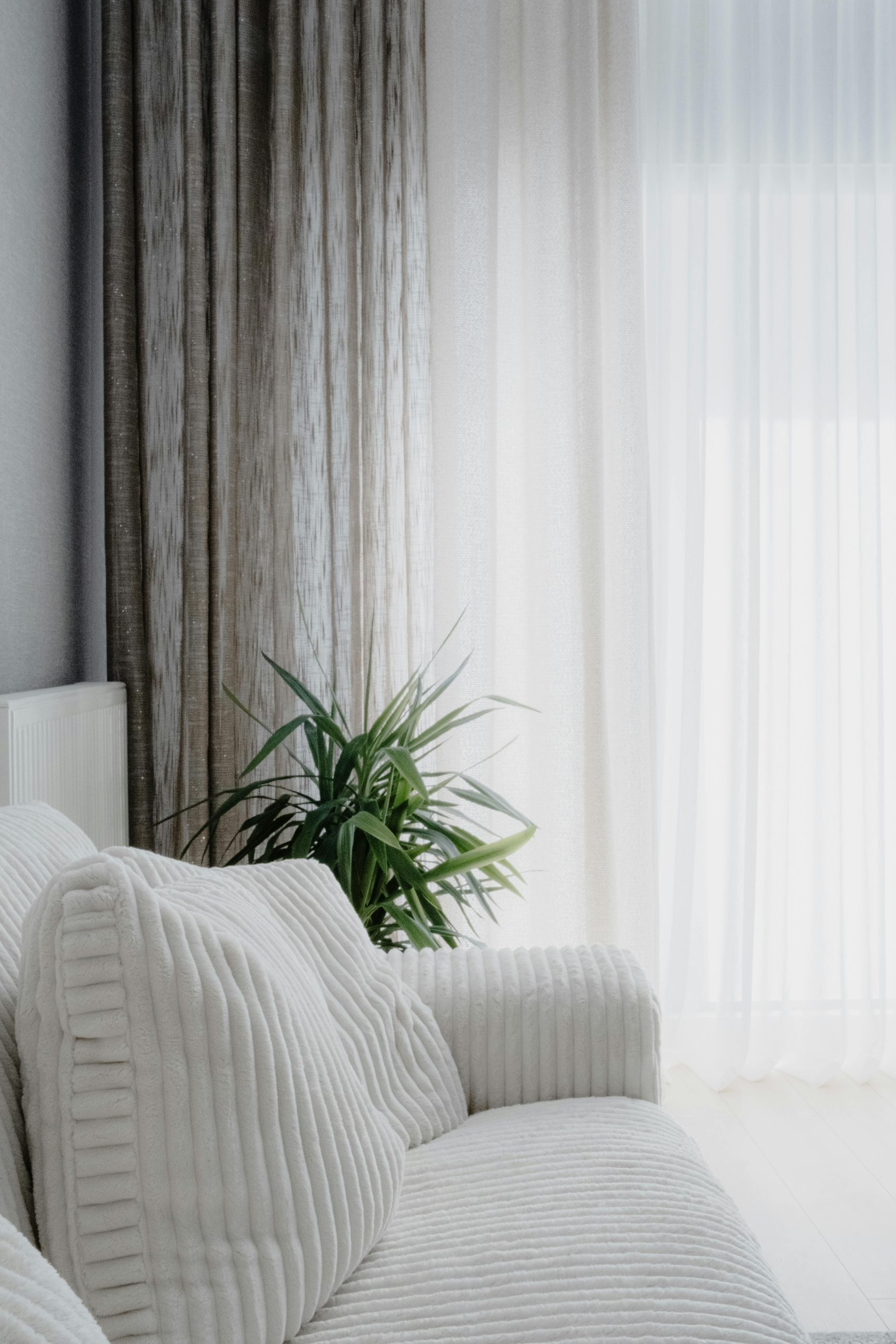 Raamdecoratie woonkamer - Pax raamdecoratie