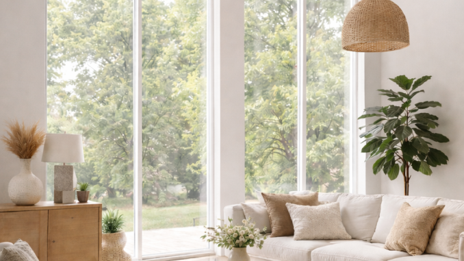 raamdecoratie bij koudval