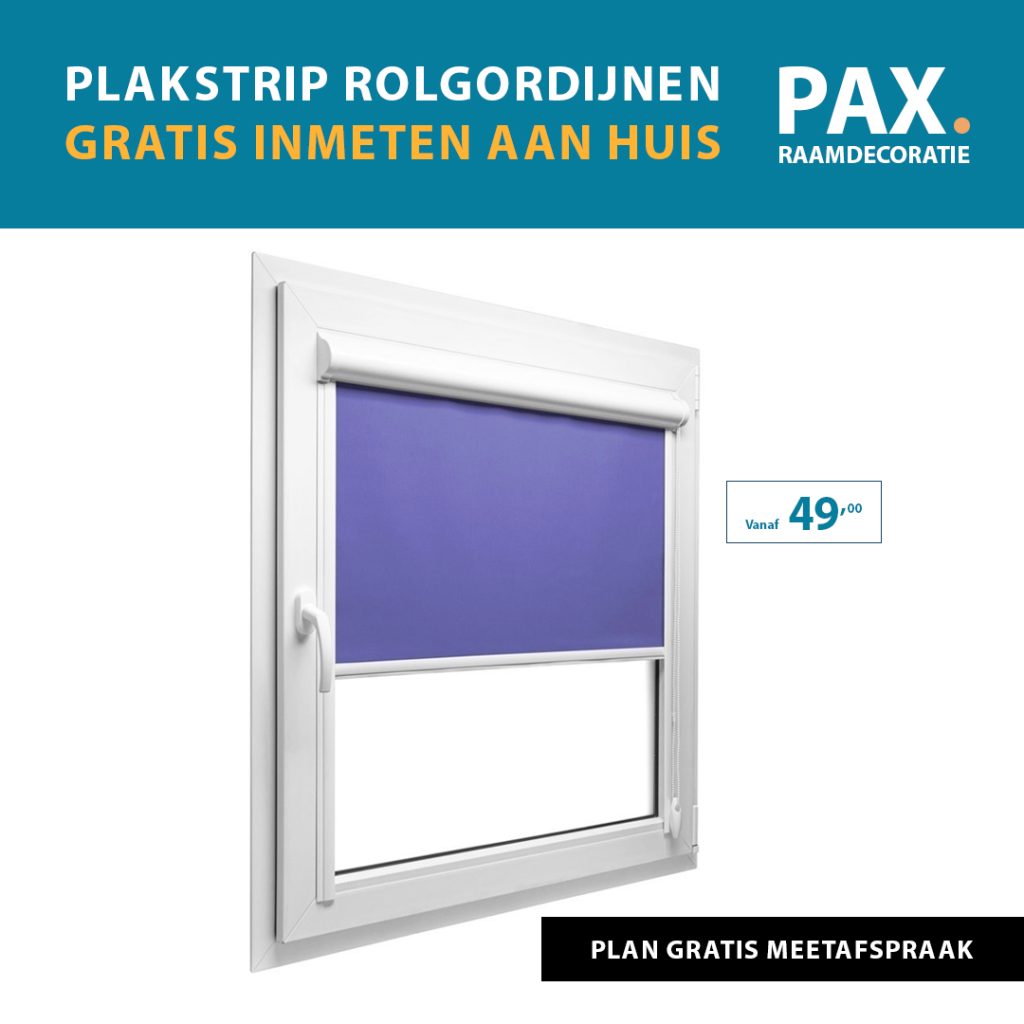 plakstrip rolgordijnen