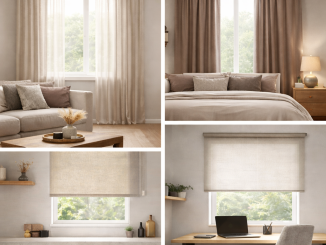 Lichtdoorlatende gordijn