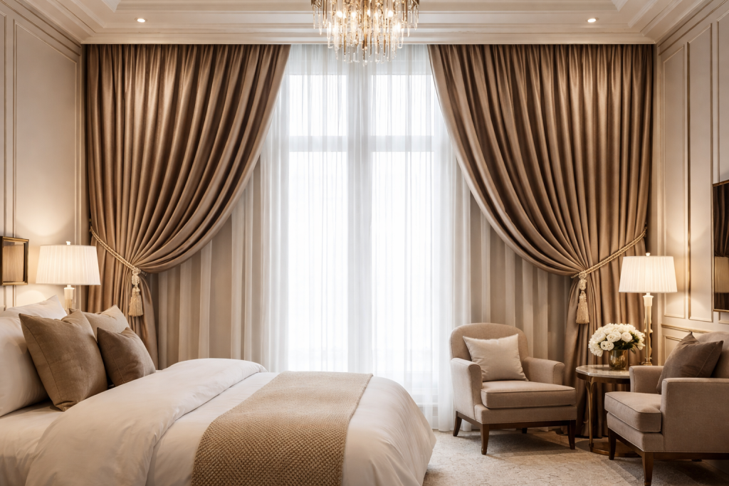 Chique raamdecoratie