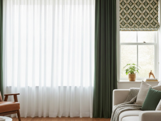 Lichtdoorlatende gordijn