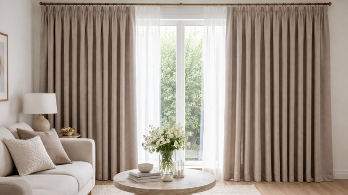 Minimalistische gordijnen