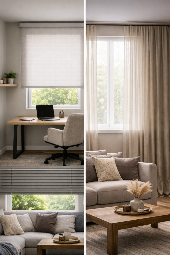 Lichtdoorlatende gordijnen