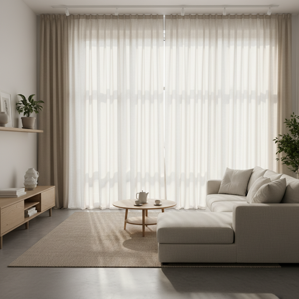 Raamdecoratie inspiratie voor kleine woonkamer: 15 ideeën