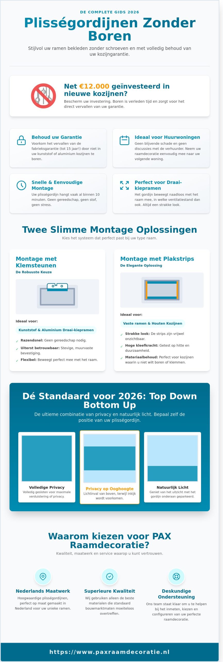 Plisségordijnen zonder boren: De complete gids voor montage en stijl in 2026