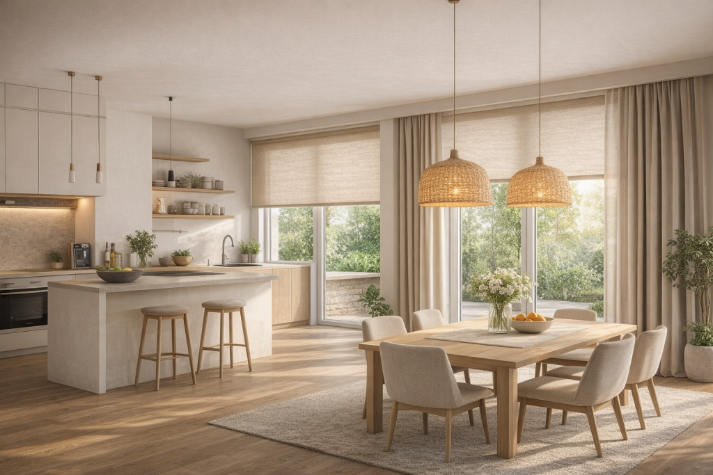 lichtdoorlatende gordijnen