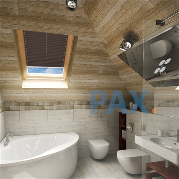 raamdecoratie schuin raam