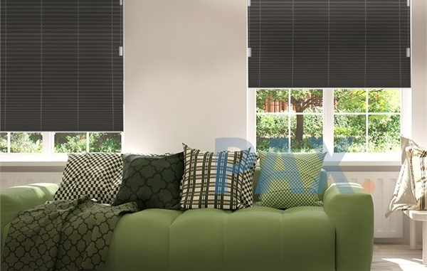 raamdecoratie met vloerverwarming