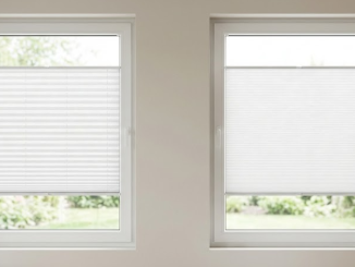 enkel en honingraat plisse