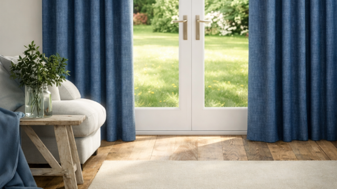 Verduisterende gordijn voering