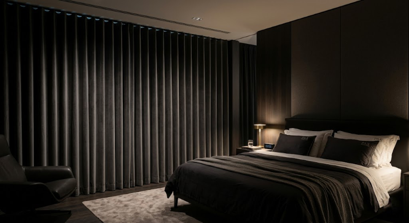 100 Verduisterende Black Out Gordijnen Voor Hotel Projecten
