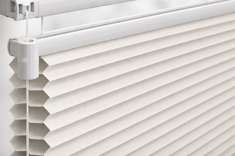 Plissegordijnen op maat, Honingraat / Dubbele stof