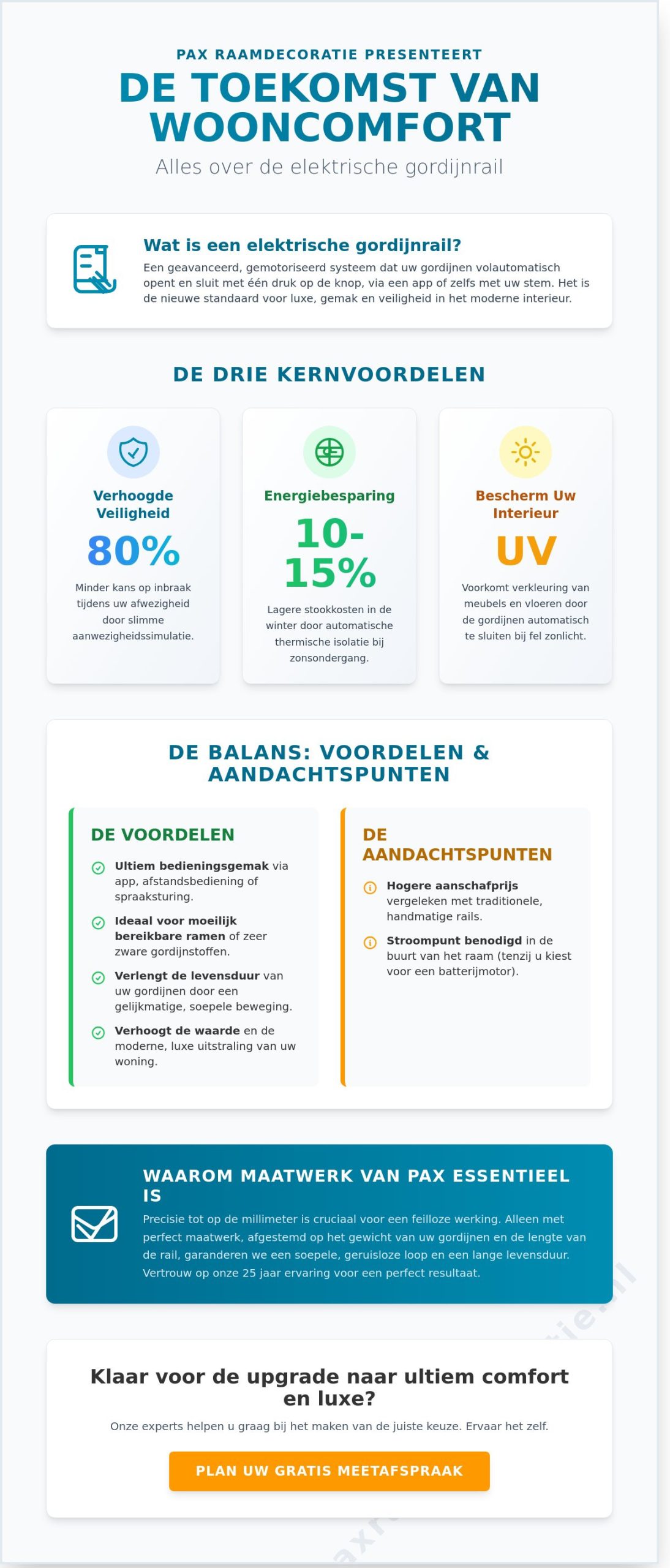 Elektrische gordijnrail op maat: De 5 beste automatische oplossingen van 2026