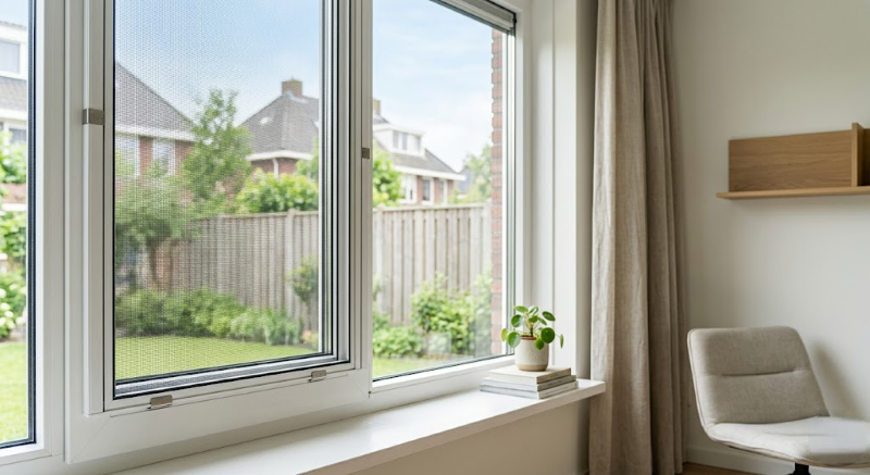 Horren zonder boren voor kunststof en aluminium