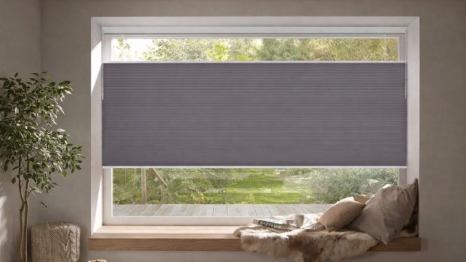 Plissegordijn op maat top down bottom up kettingbediening