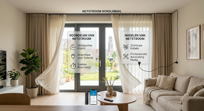 Voordelen En Nadelen Van Gordijnrail Op Netstroom