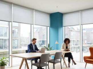 Zakelijke raamdecoratie en projectinrichting: De complete gids voor 2026