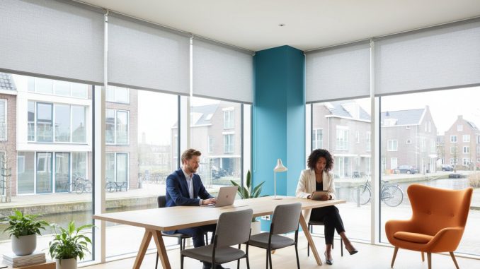 Zakelijke raamdecoratie en projectinrichting: De complete gids voor 2026