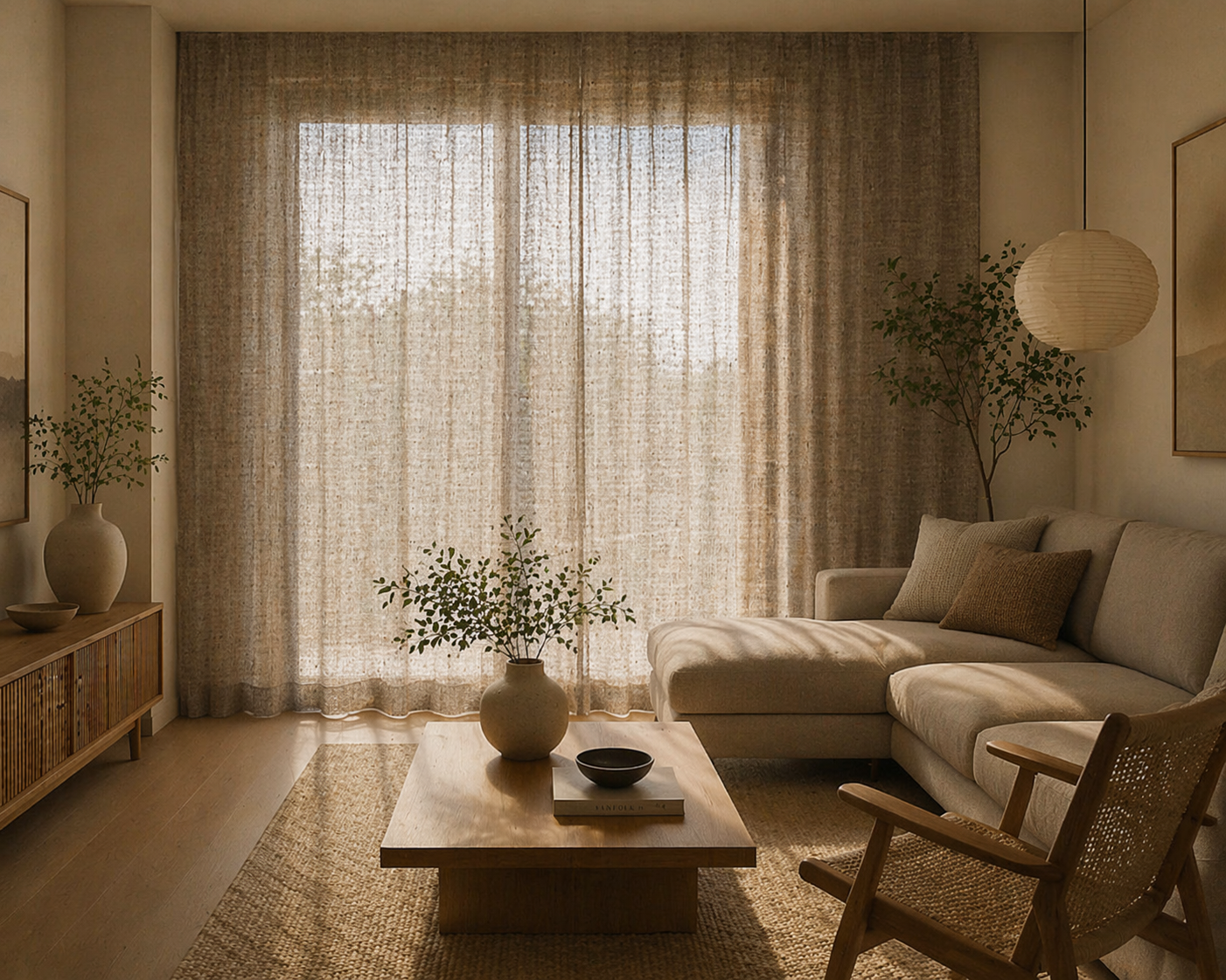 beige, greige en zand interieur