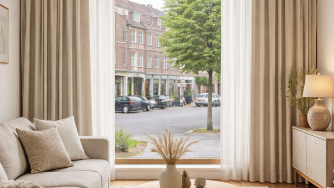 raamdecoratie straatkant