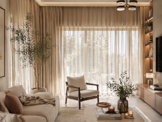 inbetween raamdecoratie