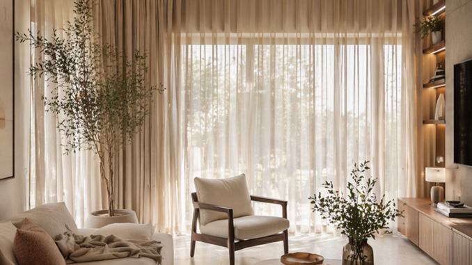 inbetween raamdecoratie