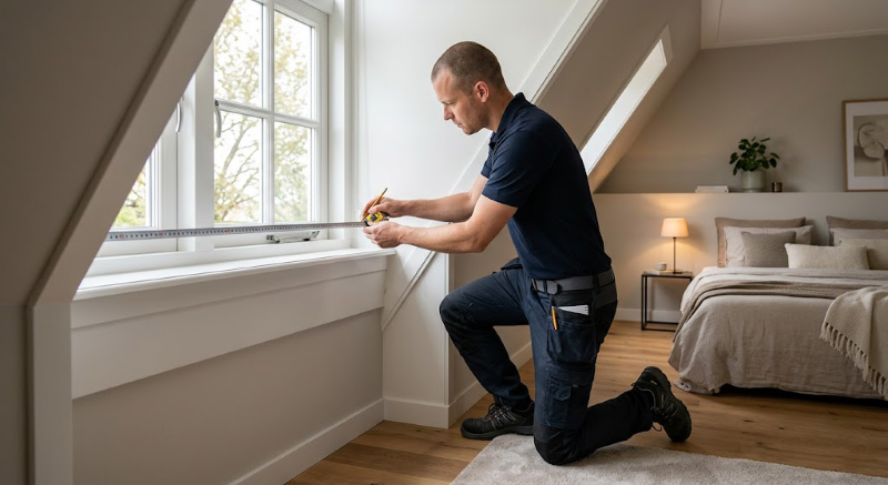 Pax Raamdecoratie Inmeter Van Een Dakkapel Geen Meetstress Gratis Laten Inmeten