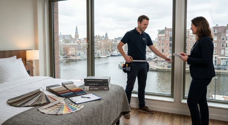 Meetservice Op Locatie In Een Hotelproject