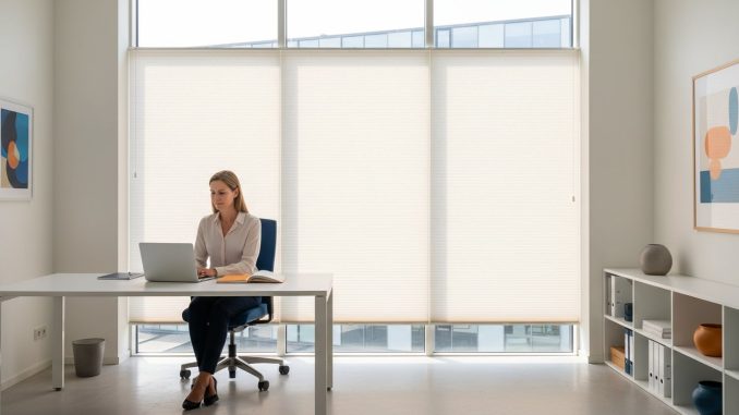 Thermische raamdecoratie voor kantoor: Warmteverlies verminderen met full-service maatwerk