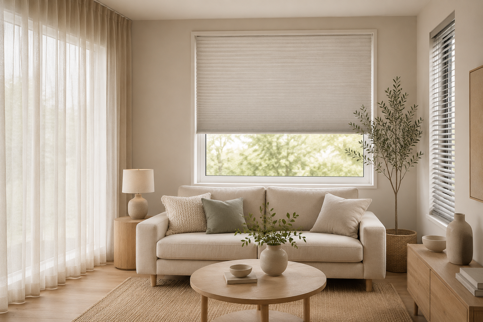 raamdecoratie huurwoning