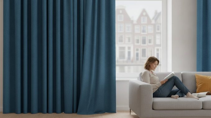 Geluidswerende gordijnen voor meer rust in huis