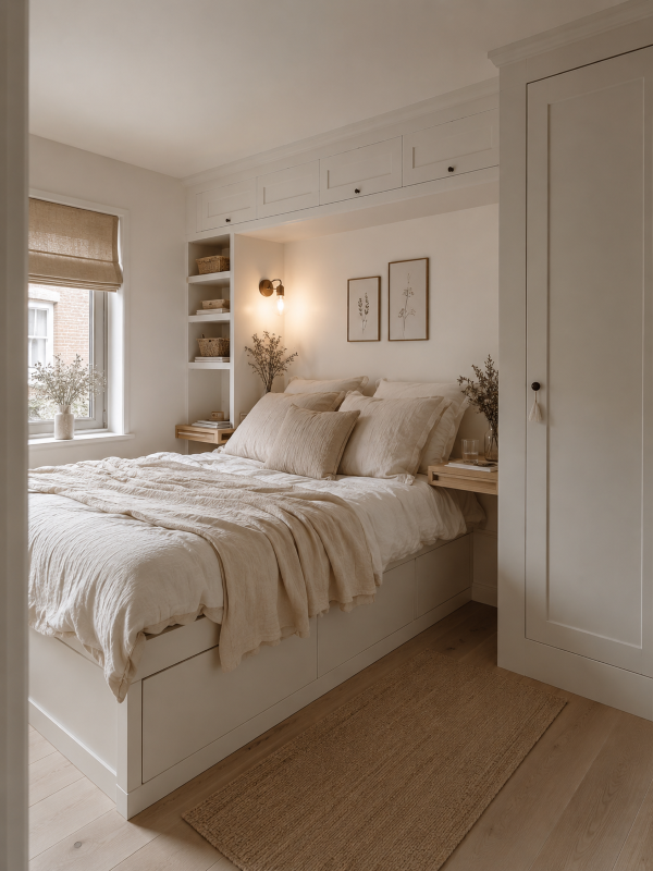 Kleine Slaapkamer Inrichten Tip Rustige Indeling Met Vrije Looproute