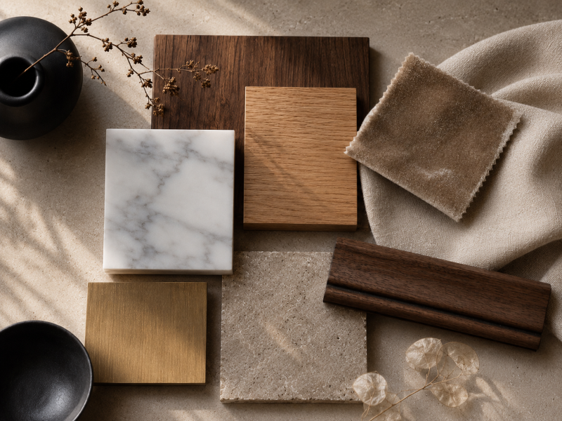Materialen Die Luxe En Warmte Uitstralen