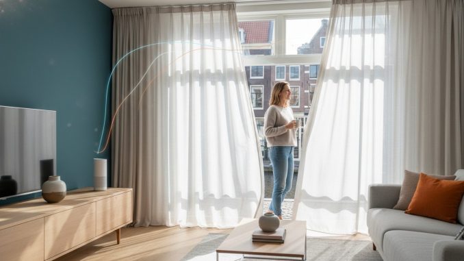 Hoe koppel je elektrische gordijnen aan Google Home, Amazon Alexa en of Apple Home (HomeKit)