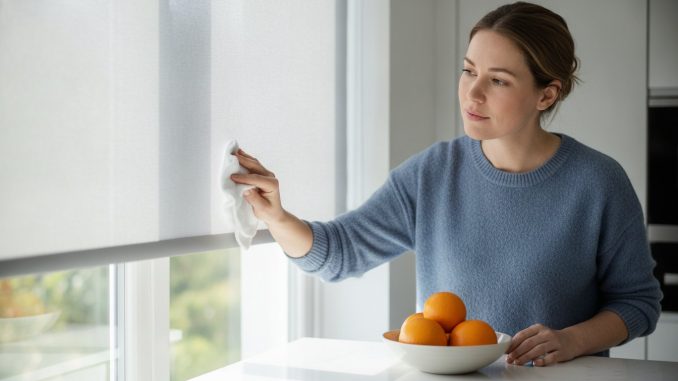 Rolgordijn schoonmaken: zo pak je het aan