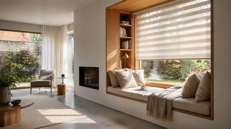 Duo Rolgordijn In Een Nederlands Huis