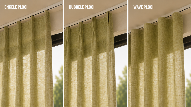 Enkele Dubbele En Wave Plooi