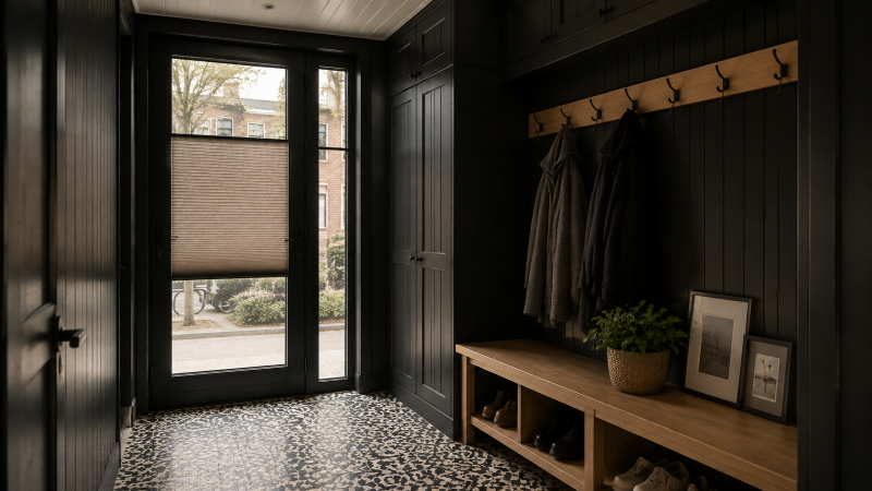 Inkijk bij een deur met glas voorkomen: praktische oplossingen