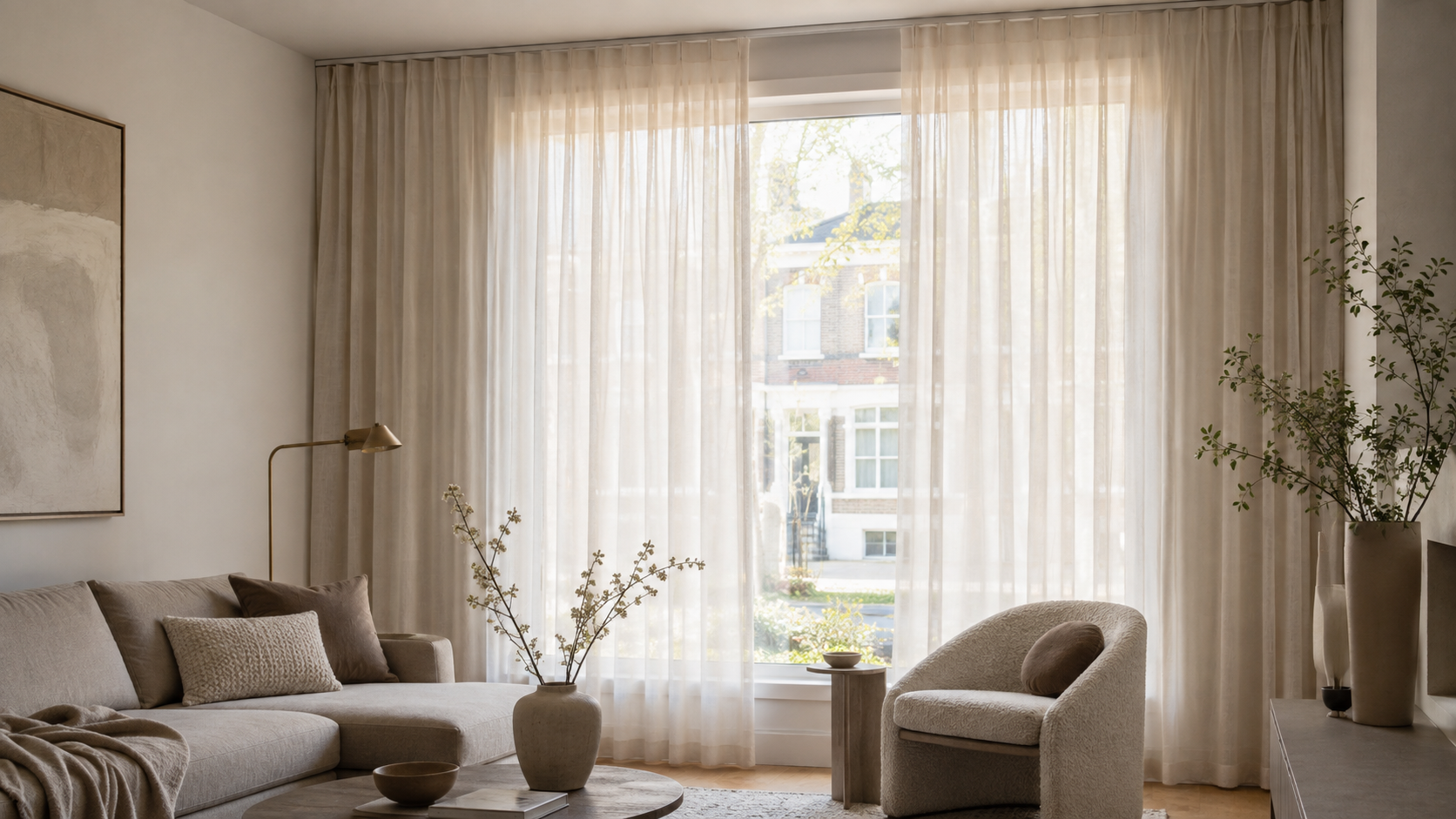 Lichtdoorlatende gordijnen kiezen: vitrage of inbetween?