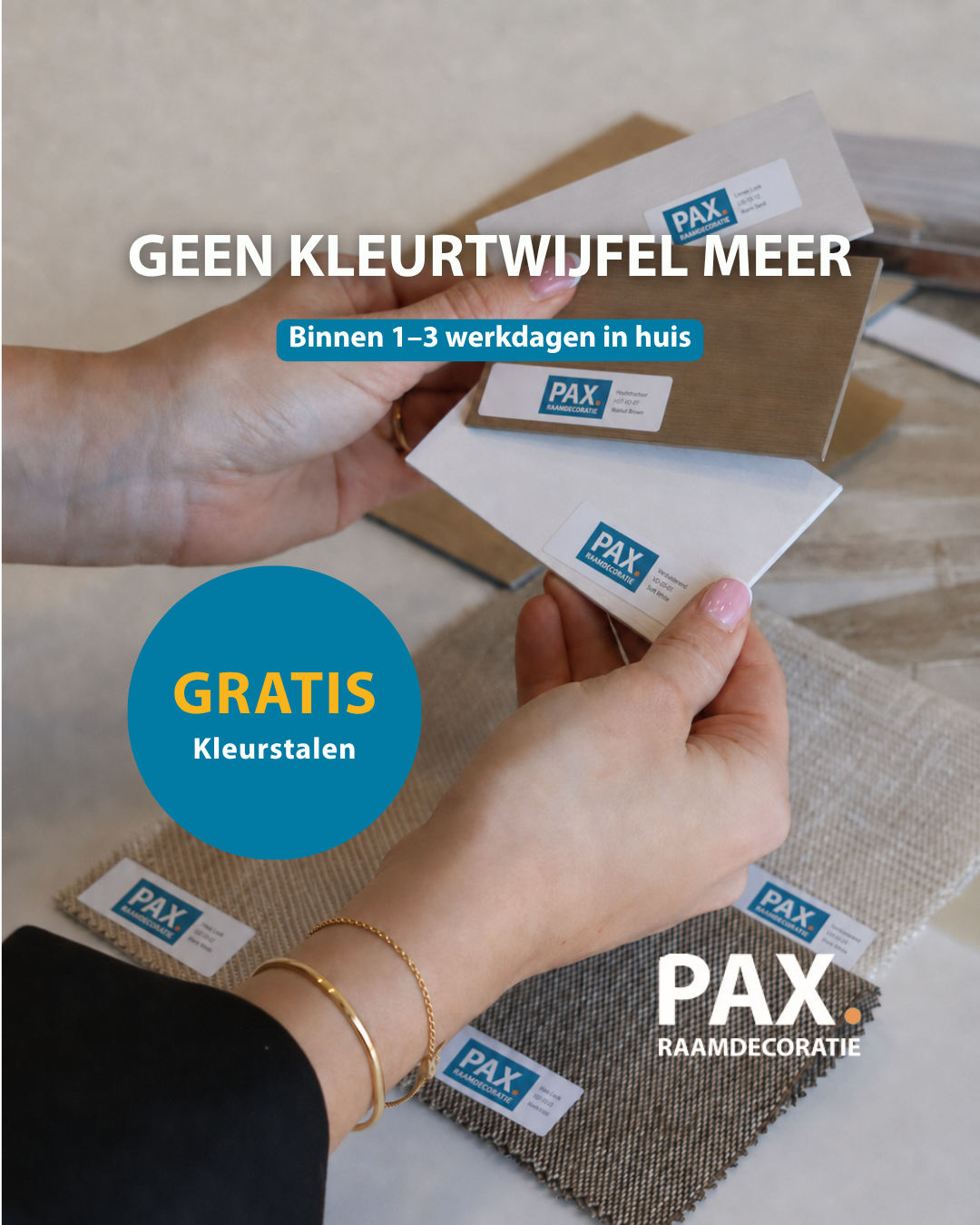 Gratis Kleurstalen Bestellen