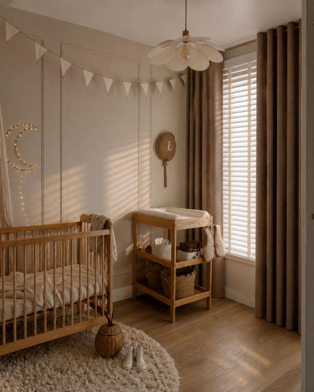 Baby Kamer Verduisterende Gordijnen