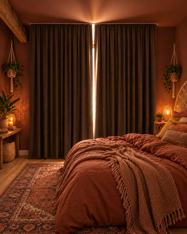 Boho Slaapkamer Verduisterende Gordijnen