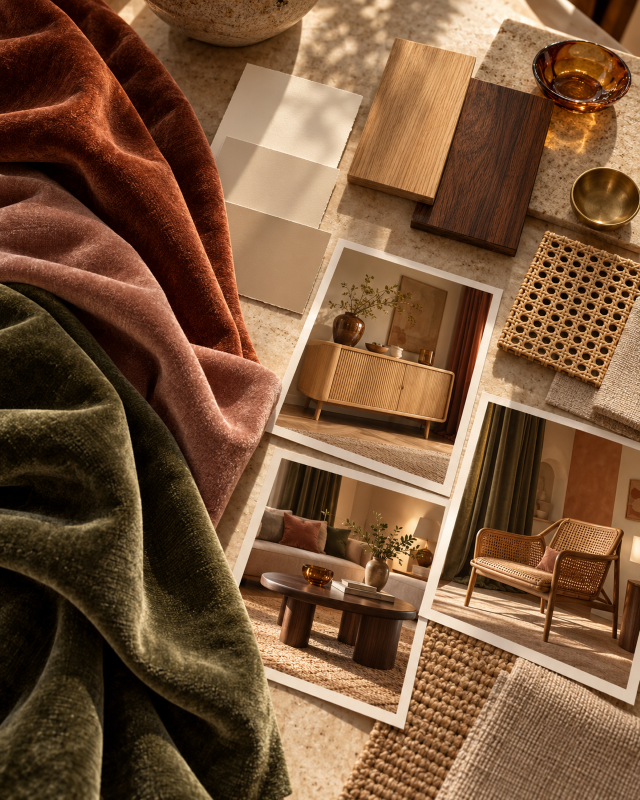 Moodboard Retro Interieur