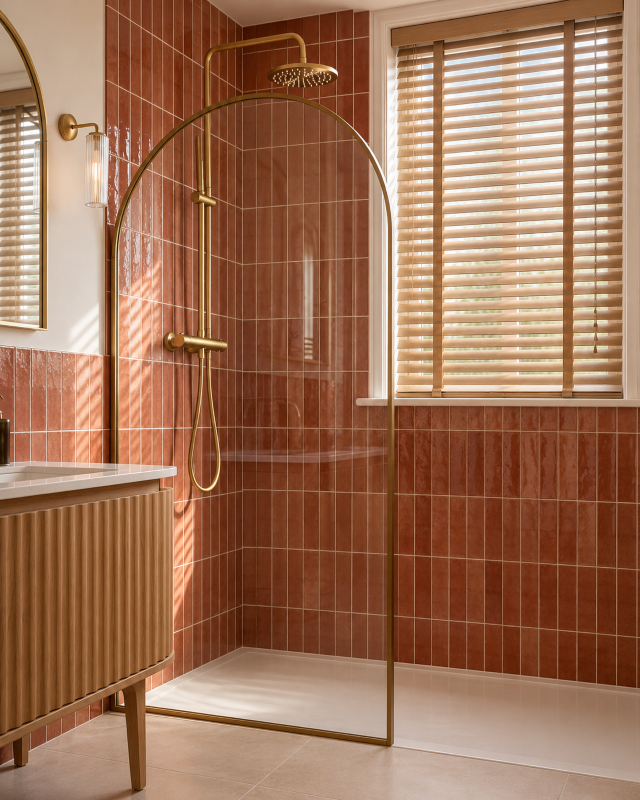 Retro Badkamer Pvc Jaloezieen