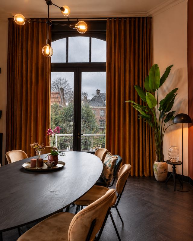 Velours Gordijnen